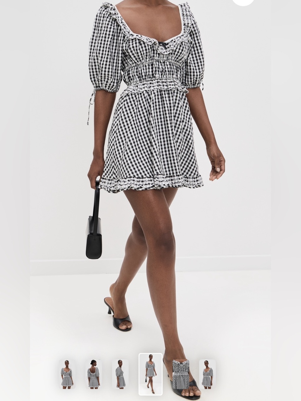 For Love & Lemons Jackson mini dress